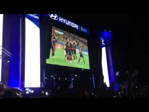 Jubel zum fünften Tor