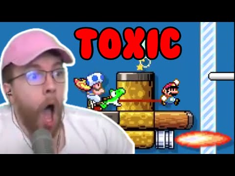 Being TOXIC in Multiplayer Versus | Super Mario Maker 2 Beuca Twitch Highlights