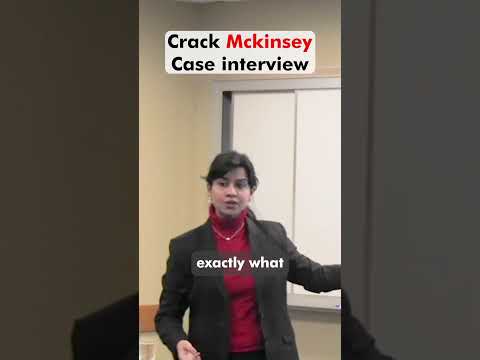 Want to join Mckinsey ? Watch this - Global Governance initiative | Consulting Case masterclass