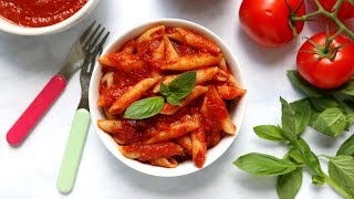Slow Cooker Tomato & Basil Pasta Sauce
