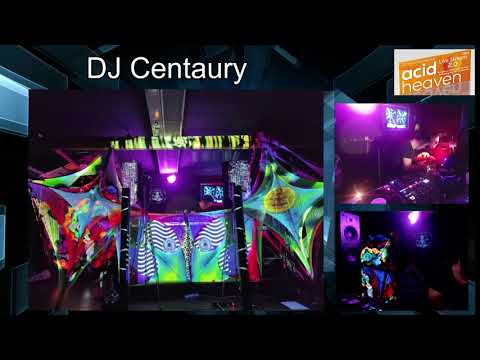 DJ Centaury and DJ Synergee Live Stream Set Acid Heaven 2.0 from 20.2.2021