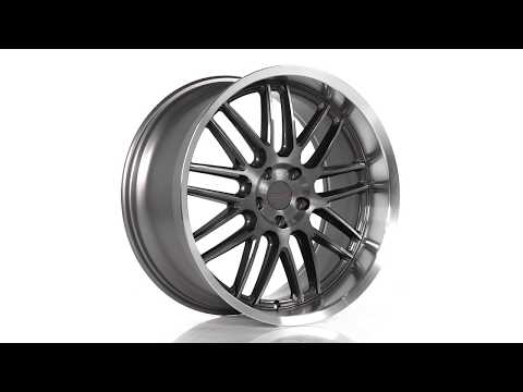 TSW Alloy Wheels - Avalon in Gunmetal w/ Brushed Gunmetal Face & Machined Lip