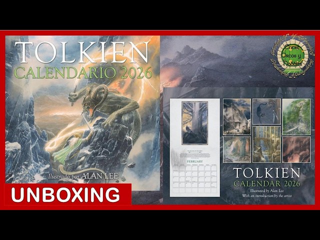 Vídeo relacionado con Calendario Tolkien 2026 (Biblioteca J. R. R. Tolkien)