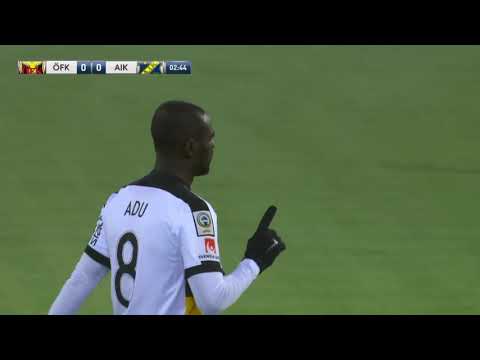 Enoch Kofi Adus röda kort mot Östersund