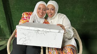 عملت مفاجأة للعروسة ????رد فعلها فرح قلبي ????