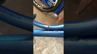 Cortei o quadro da bike!