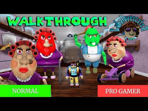 New Decent Obbies game ESCAPE EVIL GRANDMA! (FIRST PERSON OBBY) full Walkthrough - YouTube