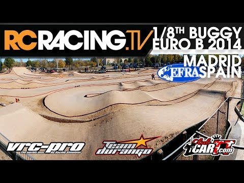 EFRA 1/8th Off Road "B" Euros  - Sunday - Finals Day LIVE!!!
