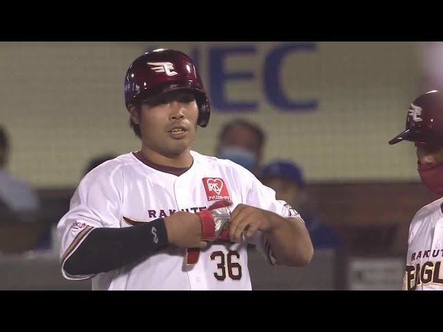 【7回裏】イーグルス・内田 代打起用に応える2点タイムリーヒット!! 2021/6/8 E-D