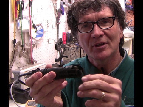 How a boat paddlewheel speed sensor works