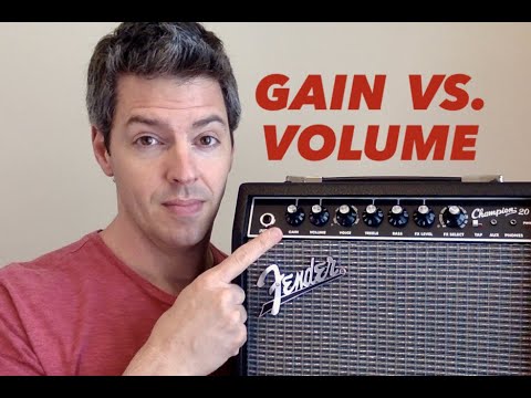 2 Ways YOU Can Use Gain VS Volume on the Fender Champion 20 (settings and demo)