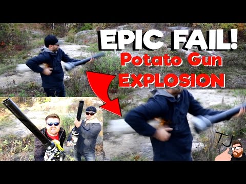 How To Build A Potato Gun (and maybe explode your hands off)