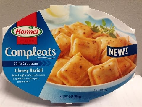 Hormel Compleats: Cheesy Ravioli Food Review