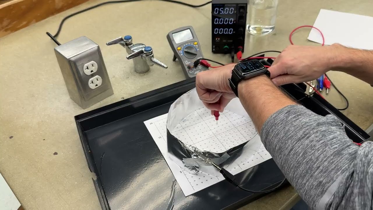 Physics Lab: Plotting the electric field and the electric potential