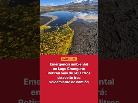 #EmergenciaAmbiental #LagoChungará #CONAF #SENAPRED #Putre #AricaParinacota #FaunaSilvestre 