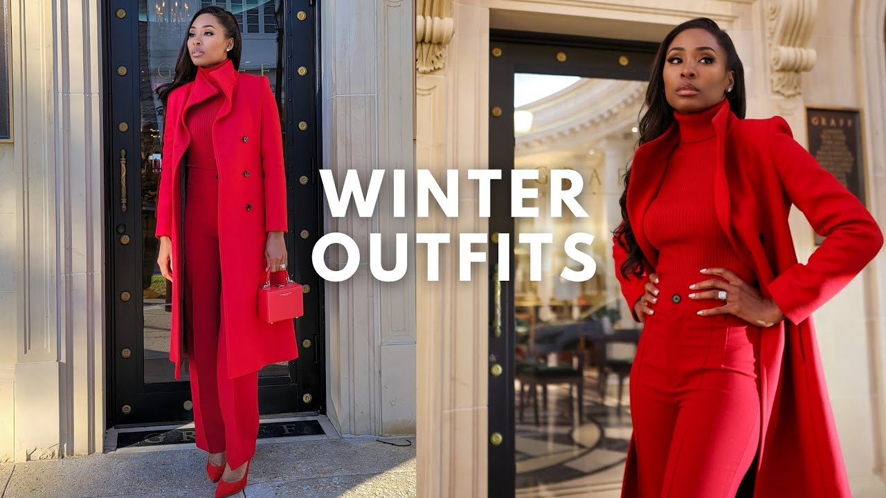 WINTER CAPSULE WARDROBE | WINTER OUTFITS LOOKBOOK