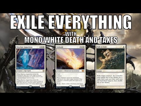 Is 12 pieces of removal too many in Death and taxes?  NAH! [MTG MODERN]