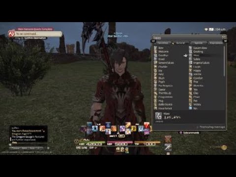 FINAL FANTASY XIV Level 70 Dragoon Quest