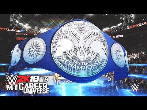 WWE 2K18 MyCareer Universe Ep 19 - Tag Team Championship Match! Summerslam!
