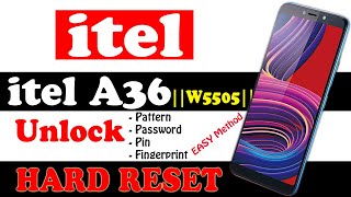 itel A36 hard reset itel W5505 Unlock Screen lock | Pattern, Password, Pin ...
