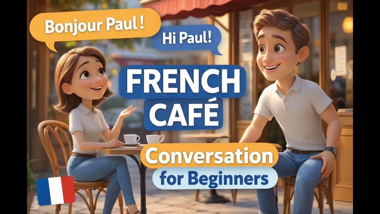 🇫🇷 French Café Conversation for Beginners (A1–A2)