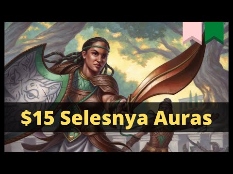 Selesnya Auras - $15 Budget Mtg Deck - Theros Beyond Death Battlebox (1)