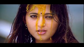Anushka Shetty  hottest Seductive Saree navel song