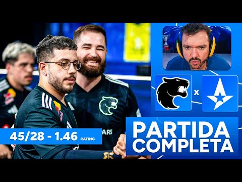 FURIA vs ASTRALIS - PARTIDA COMPLETA COM GAULES - IEM COLOGNE 2025