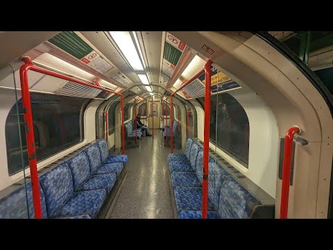 Central line full journey Woodford to Ealing Broadway via Hainault 09/11/2023