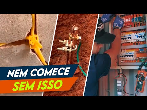 Como FAZER uma instalação ELÉTRICA RESIDENCIAL do ZERO ?✅