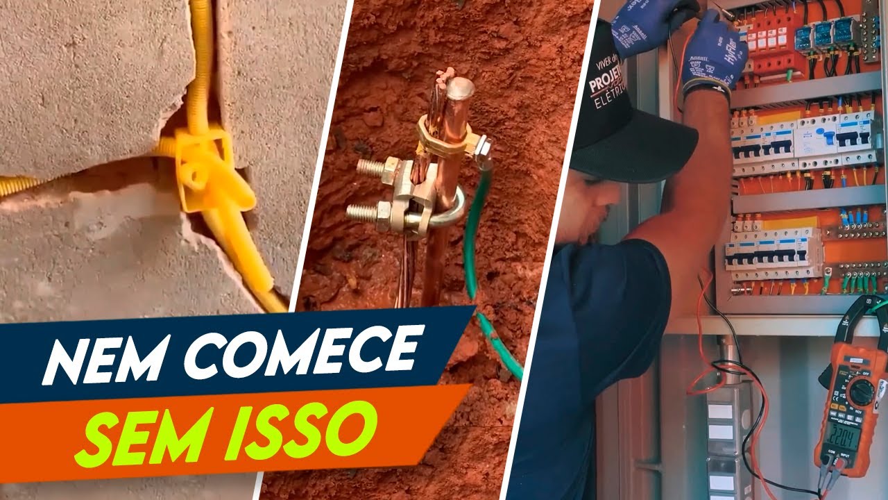 Como FAZER uma instalação ELÉTRICA RESIDENCIAL do ZERO 🏠✅