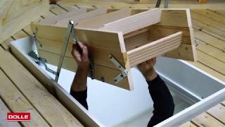 Installing the Dolle ClickFix 76 Timber Folding Loft Ladder