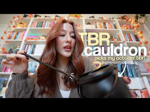 TBR prompt CAULDRON chooses my october reads! 🍂✨🎃 october tbr 2025