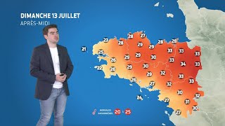 Illustration de l'actualité La météo de votre dimanche 13 juillet 2025