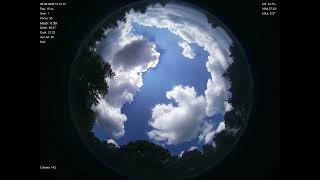 2026-08-08 All sky camera capture from Poiana Rusca Mountains, Romania