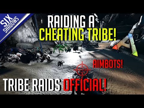 RAIDING A CHEATING TRIBE! | Tribe Raids Official PvP - Ark: Survival Evolved