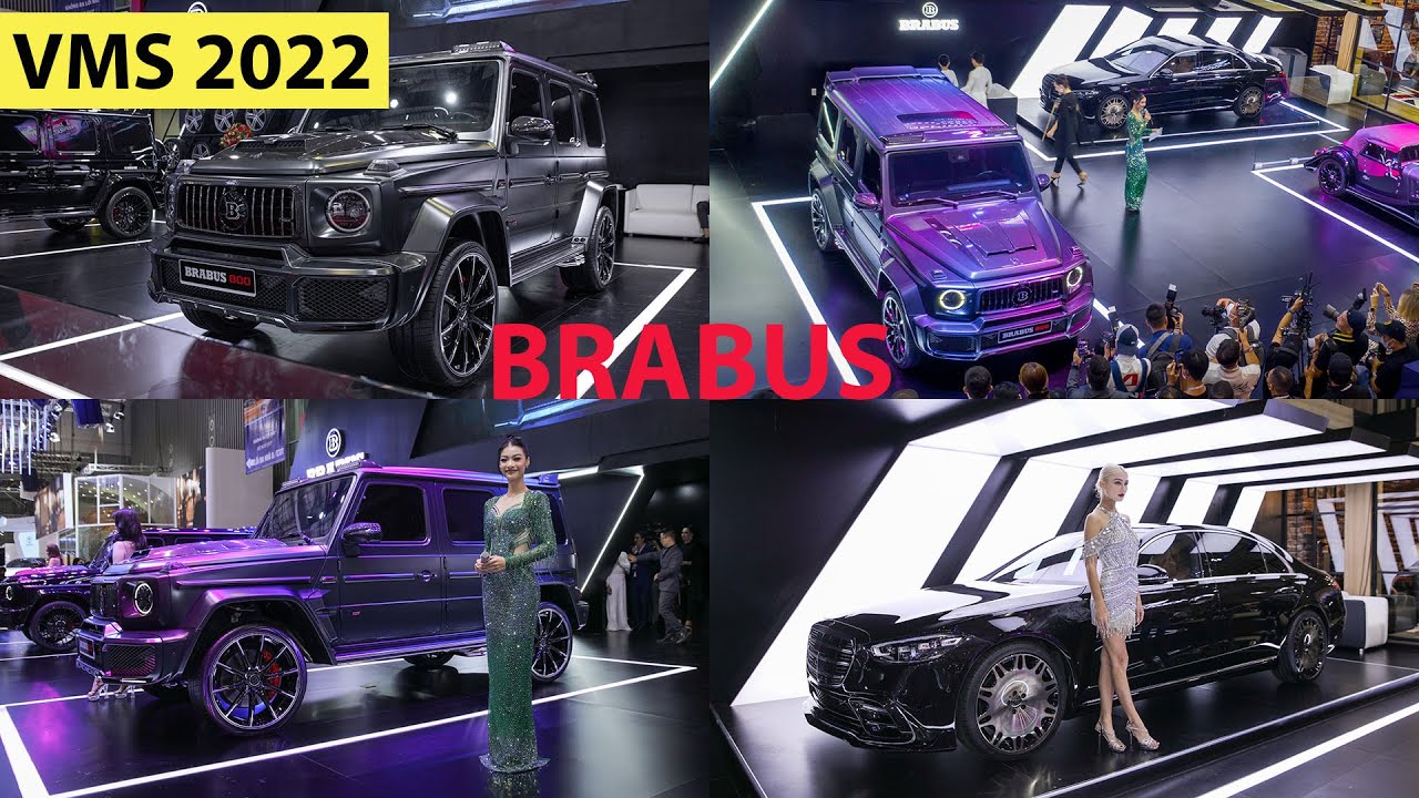 BRABUS chính thức ra mắt tại Việt Nam: Show 3 mẫu xe độ G-Class và S-Class