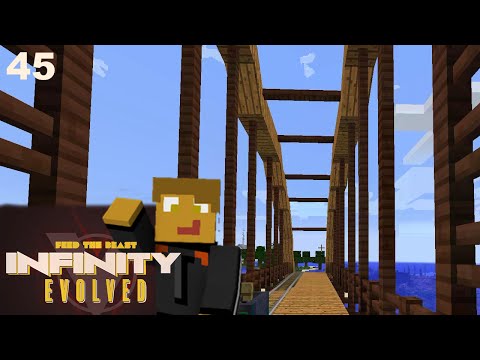 FTB Infinity - E46 - Solar Expansion and Building a Bridge