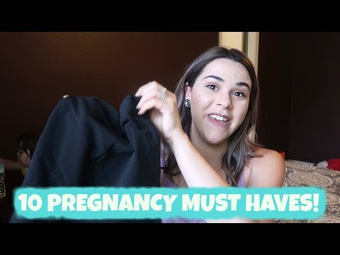 TOP 10 PREGNANCY MUST HAVES! Video