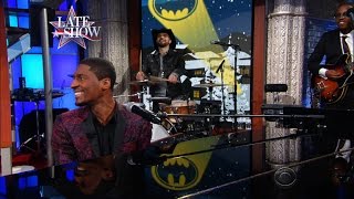 Jon Batiste Performs A Medley Of Batman Christmas Carols