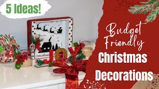 How to Make Christmas Decoration - 5 Ideas