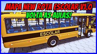 ????Gameplay Proton Bus Simulator | Mapa New Rota Escolar V1.0 Com Caio Foz VW | Mods | PBSU