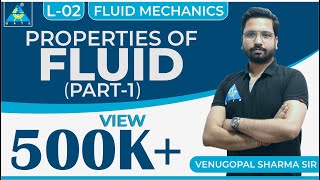 Fluid Mechanics | Module 1 | Properties of Fluid | Part 1  (Lecture 2)