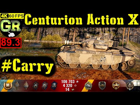 89_World of Tanks Centurion Action X WoT Replay - 8 Kills 8.5K DMG(Patch 1.4.0)