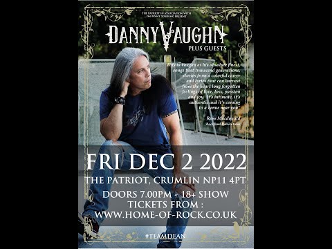 Danny Vaughn @ The Patriot In Crumlin Friday, Dec. 2
