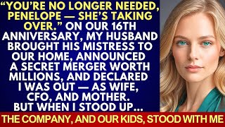 My Husband Replaced Me With His Mistress at Our Anniversary Party—I Took Back the Company   Our K