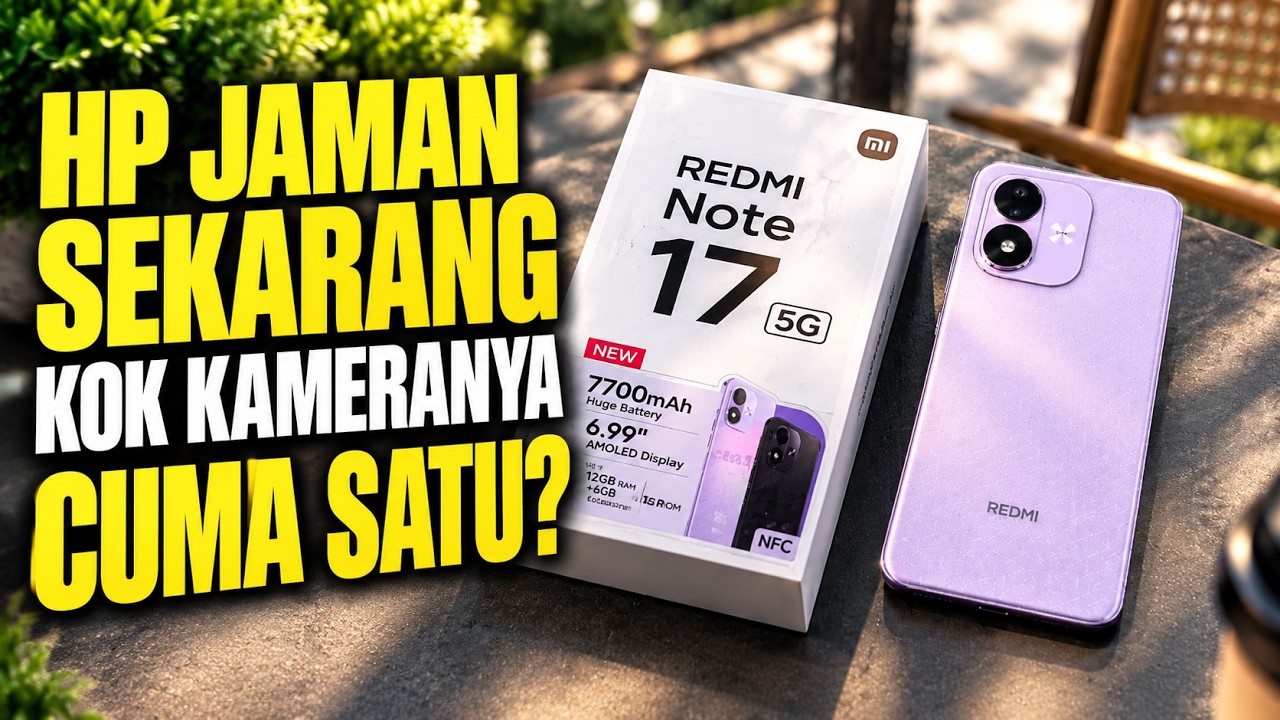 HARGA 4-5 JUTAAN MASIH WORTH IT⁉️ Unboxing & Hands on Redmi Note 17 5G Resmi Indonesia