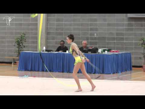 Eastern Canadian Championship 2014 - Alexandra Udachina - Ribbon