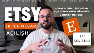Sanal Sunucu ile Etsy Hesabı Açmak! IP Satın Alımı ile Etsy Hesabı Yön