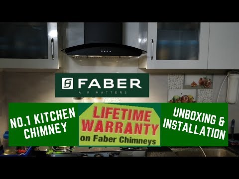 Faber Chimney Unboxing and Installation